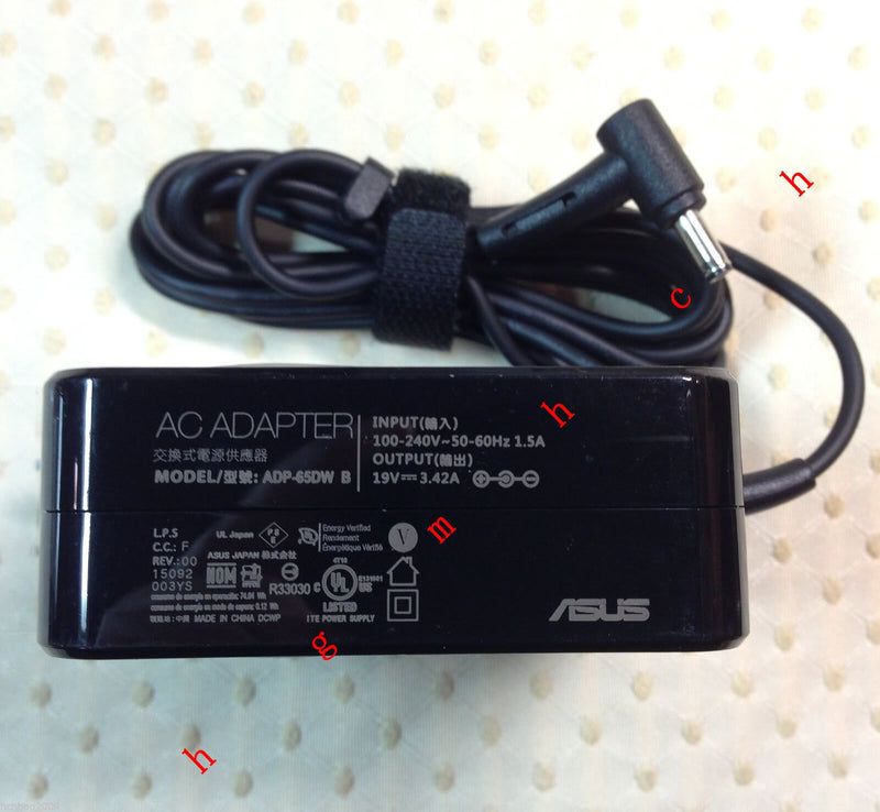 @Original OEM ASUS 65W 19V AC Adapter for Transformer Book Flip TP300LJ-DS71T-CA