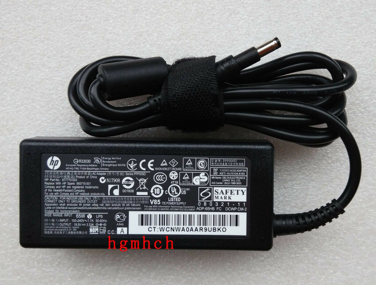 @Original HP Cord/Charger ENVY Spectre 14-3017NR/A9P68UAR,677770-003/677154-0001