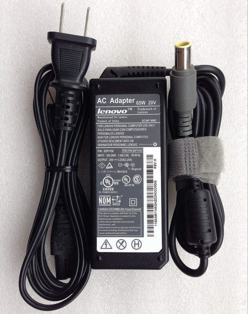 Genuine AC Adapter Battery Charger IBM Lenovo ThinkPad T420s X60 T60 Notebook