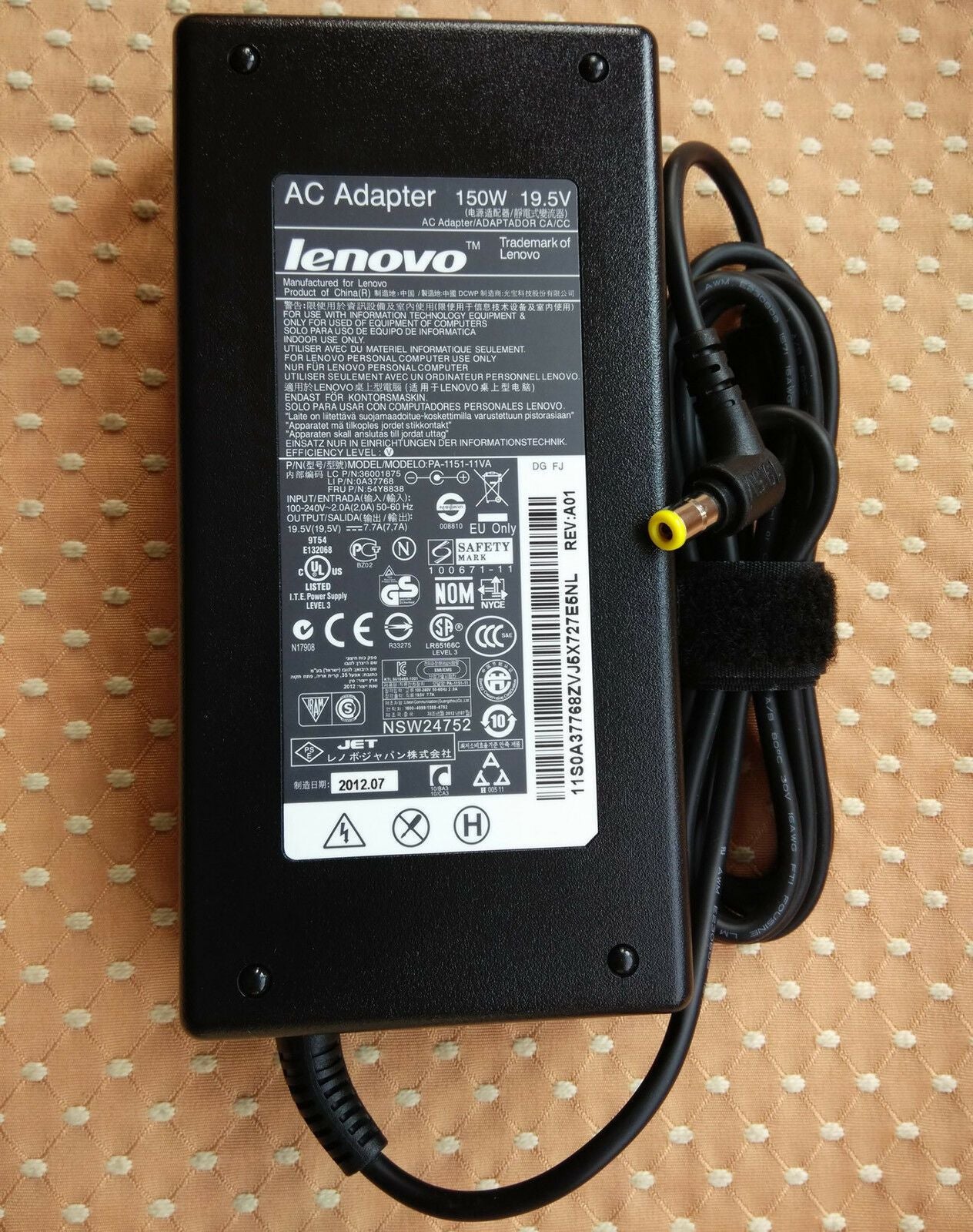 @New Original OEM Lenovo 150W 19.5V AC Adapter for IdeaCentre C540-354,C540-003