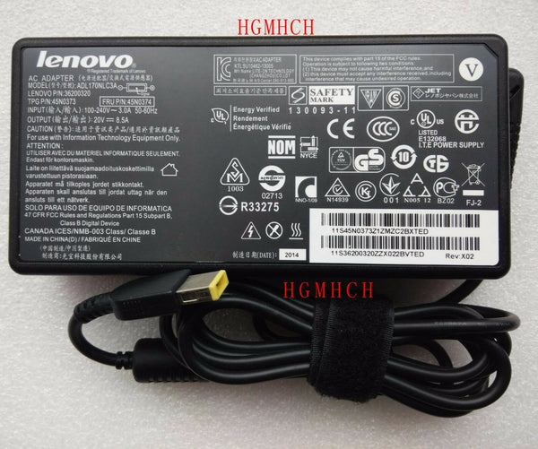 @Original Genuine OEM 170W AC Adapter for Lenovo ThinkPad W541/i7-4940MX Laptop