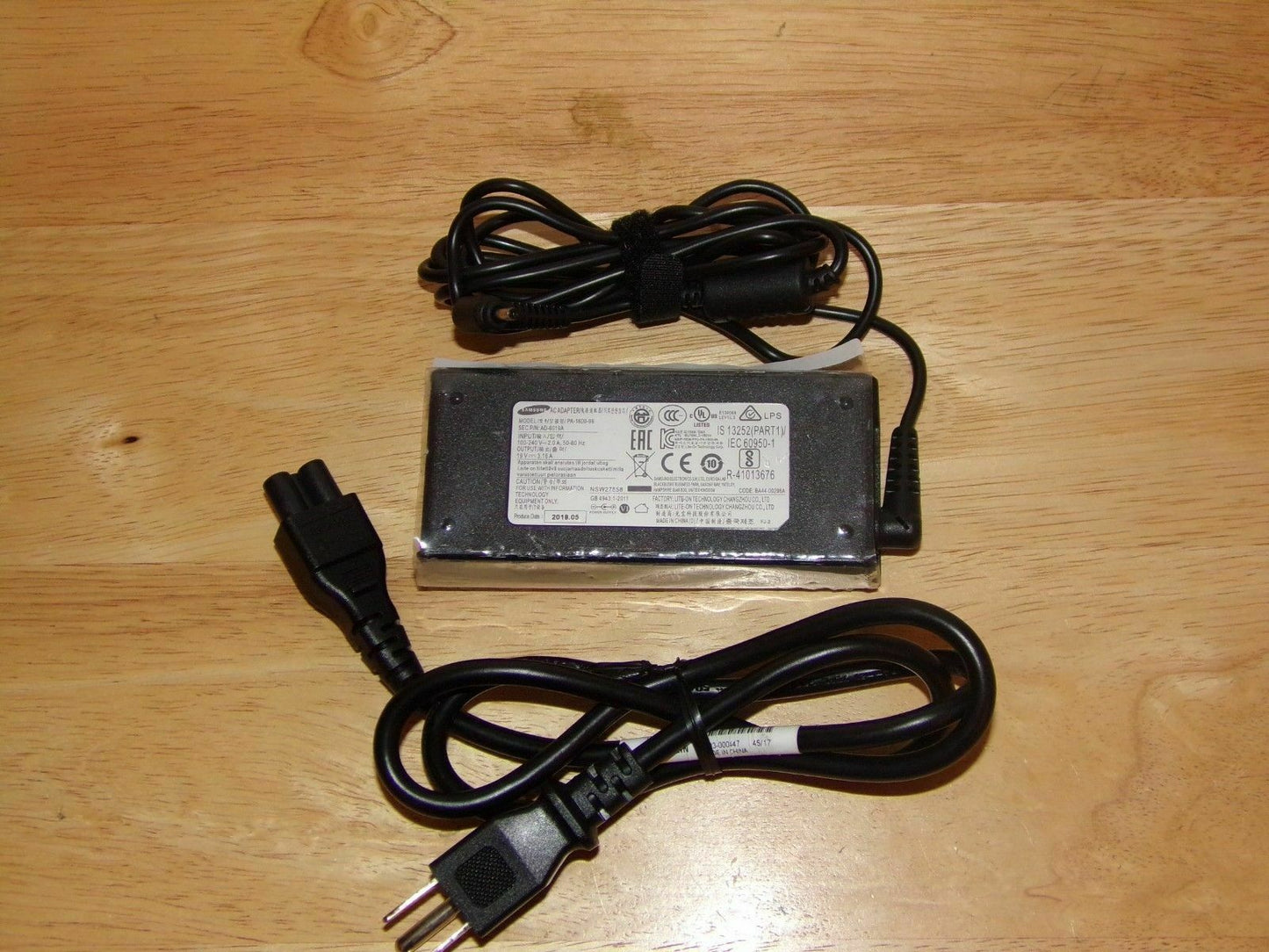Original Samsung AC Power Adapter&Cord for Samsung Notebook 9 Pro NP940X3M-K01US