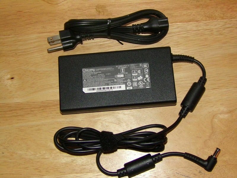 Original Chicony 180W 19.5V Slim Adapter for MSI WS75 9TK-498 Mobile Workstation