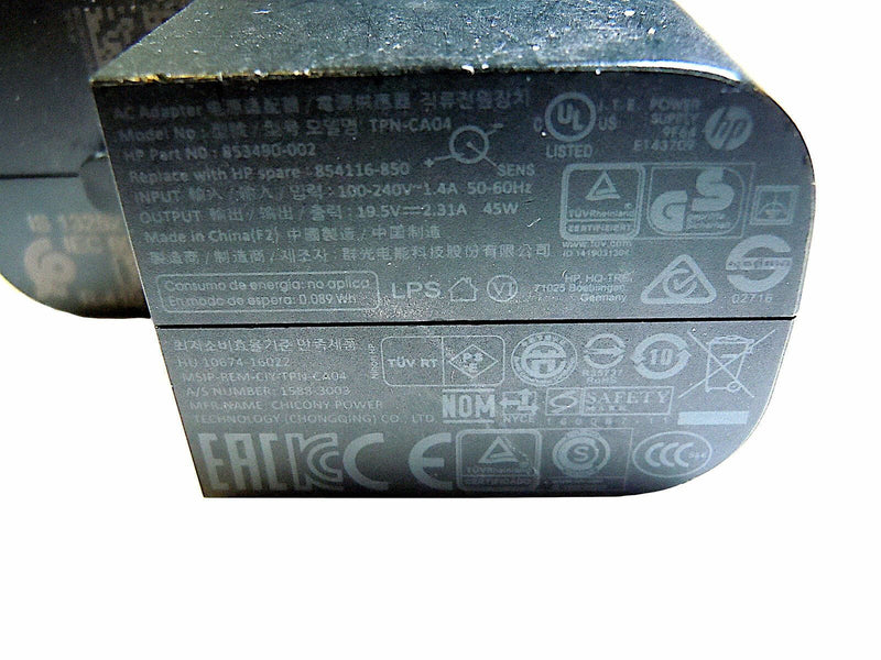 Original HP AC Adapter for HP ENVY X360 M6-AQ105DX,M6-AQ103DX 854116-850 Laptop@