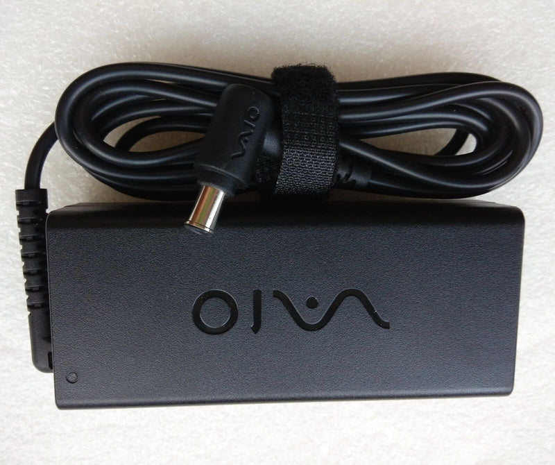 New Original OEM Sony 65W 19.5V AC Adapter for Vaio Fit 15E SVF1521BCXB Notebook