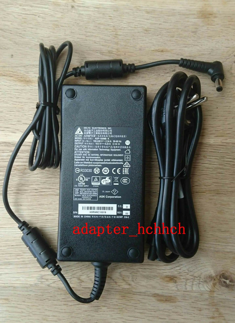 Original OEM Delta 180W 19.5V AC Adapter for Clevo P651RE3,P651RE3-G ADP-180MB K