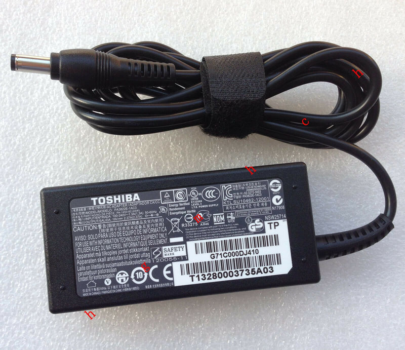 Original OEM 45W AC Adapter&Cord for Toshiba Satellite PA3822E-1AC3,PA3822A-1AC3