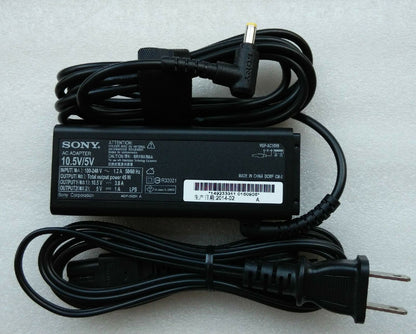 @Original OEM Sony VAIO PRO 13 SVP13223CXS,VGP-AC10V9,ADP-50ZH A,AC Adapter&Cord