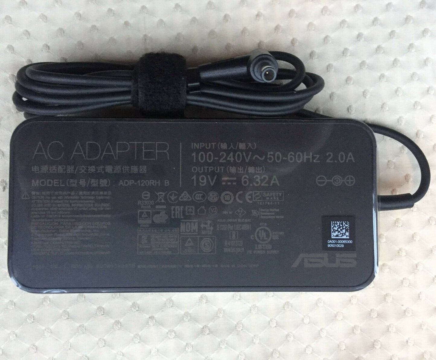 Original ASUS 120W AC Adapter for ASUS TUF FX705GE-EW104T ADP-120RH B,A15-120P1A