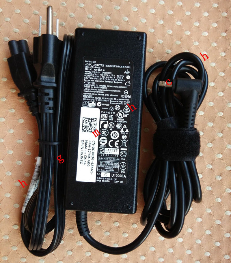 New Original Genuine OEM Dell 90W AC Adapter for Dell Vostro 5470,P41G002 Laptop