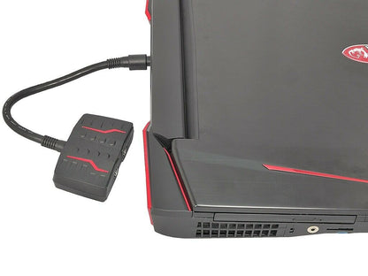 New MSI AC power adapter Delta 330 Watt AC adapter X2 for MSI GT83 (1080 SLI)