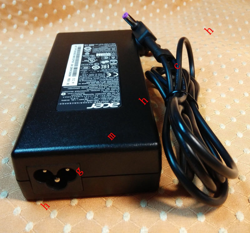 @Original OEM Acer 135W 19V AC Adapter for Aspire V17 Nitro VN7-792G-797V Laptop