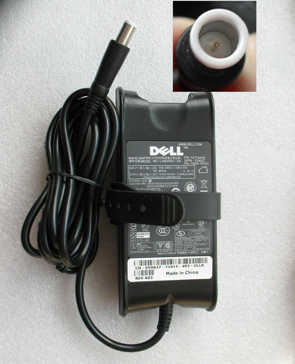 19.5V 3.34A 65W Original AC Power supply cord for Dell Inspiron 6400 E1405 E1505