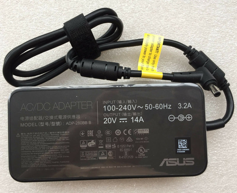 Original OEM ASUS 280W 20V AC Power Adapter for ASUS ROG G703GS-WS71,ADP-280BB B