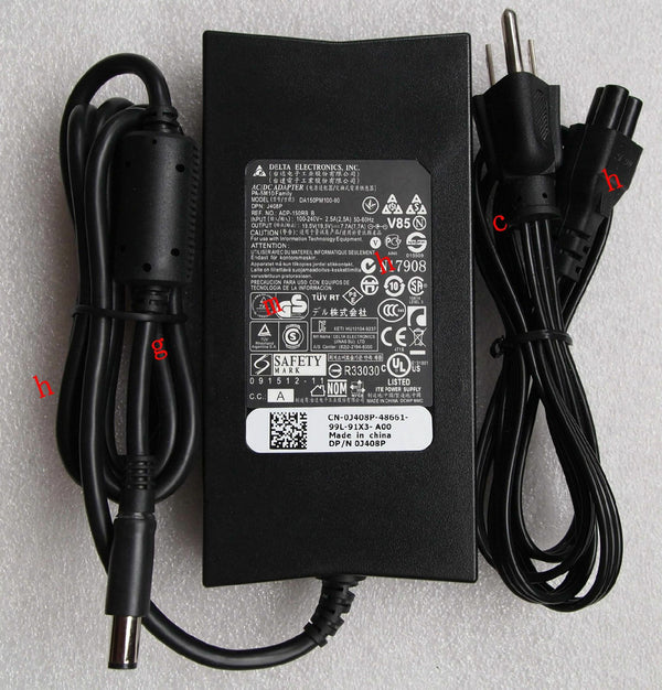 150W Original Dell Alienware M14x AC Power Adapter Battery Charger Supply Cord@@