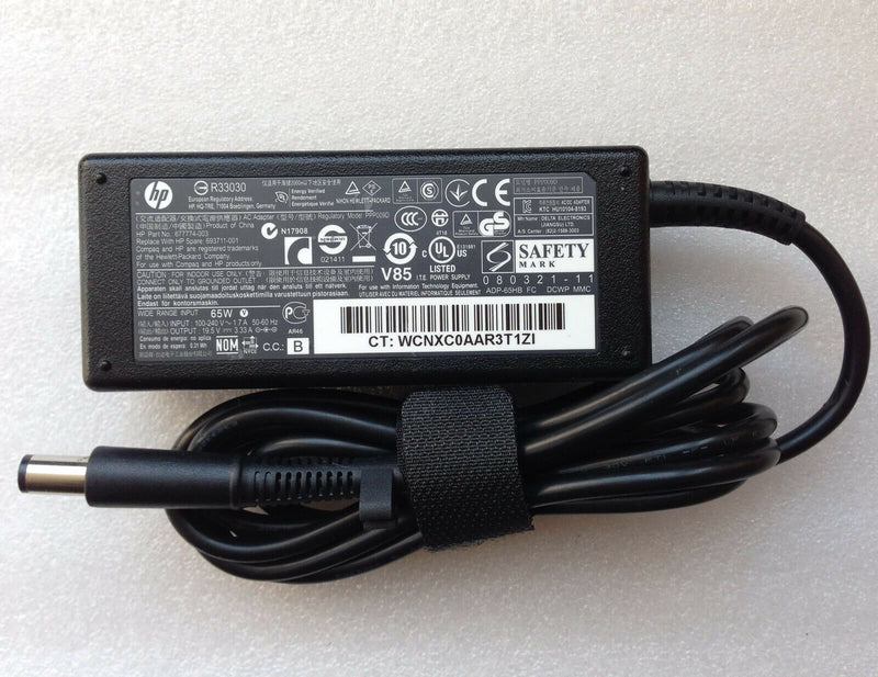 New Original 65W AC Adapter for HP Slimline 260-a129 411-a024 450-a109 450-a34LD