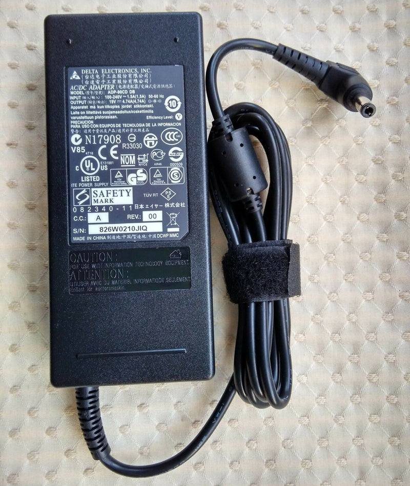 Original OEM Delta AC Power Adapter&Cord for MSI S93-0406140-D04,S93-0406160-D04