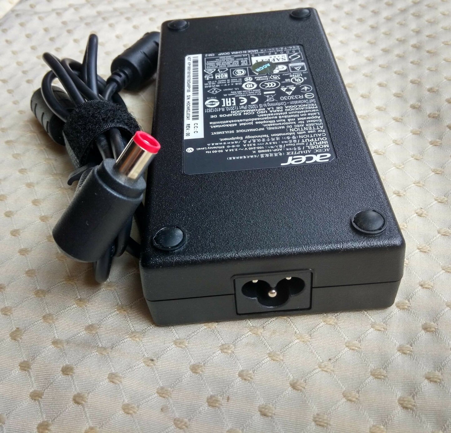 @Original OEM Acer Predator 17 G9-791 G9-791G,ADP-180MB K,AC Adapter & Cord 180W
