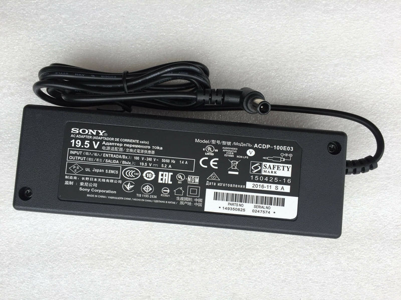 @New Original OEM Sony AC Adapter Charger for Sony Bravia KDL-50W800C LCD/LED TV
