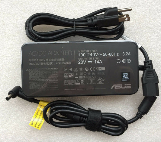 @Original ASUS 280W 20V AC Adapter for ASUS ROG G703GS-E5019T,ADP-280BB B,Laptop