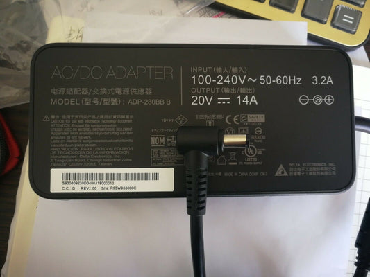 @New Original MSI GE63 Raider 8SF/RTX2070 ADP-280BB B,Delta 280W AC Adapter&Cord
