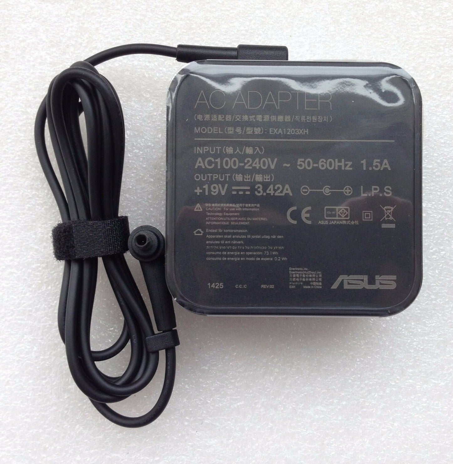Original Genuine OEM ASUS 65W AC Adapter for ASUS Pro BU400A-W3098X Ultrabook PC
