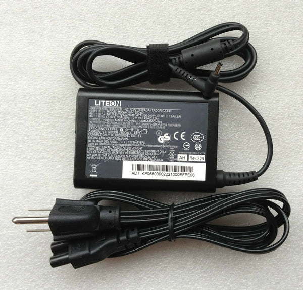 Original OEM Liteon Acer 65W Power Charger ICONIA W700-6454,PA-1650-80 Tablet PC