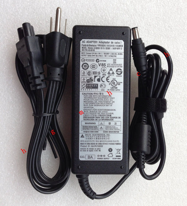 Original Genuine OEM 90W AC Adapter for Samsung NP355E7C-A01US NP355E7C-A02US