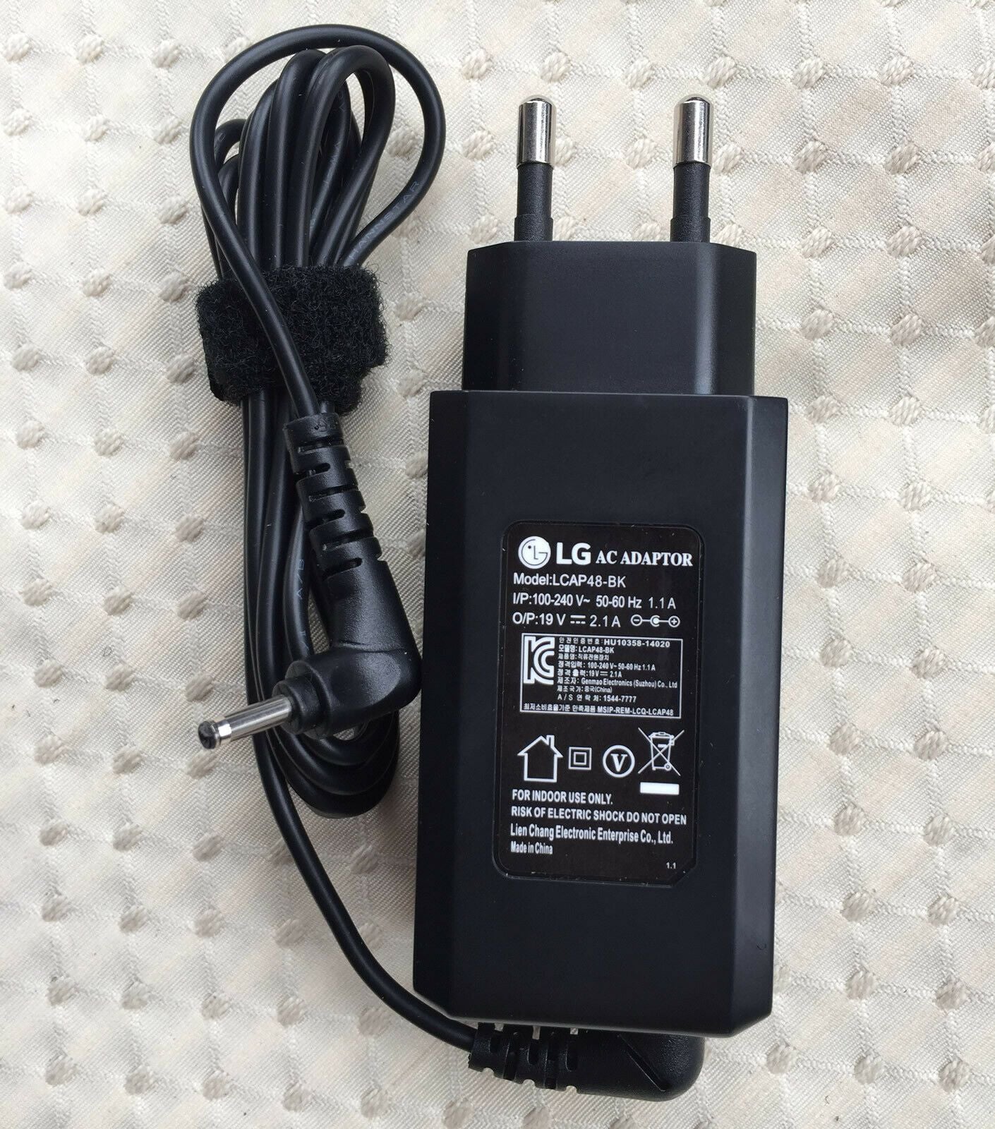 New Original OEM LG 40W AC Adapter for LG Gram 14Z970-U.AP51U1,14Z970-U.AP71U1