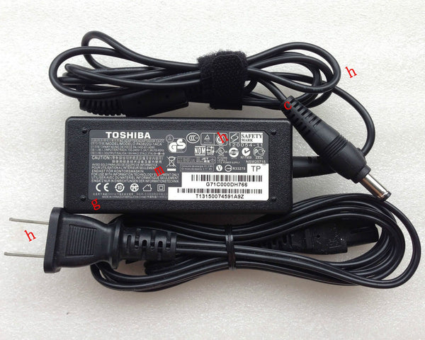 Original OEM Toshiba 45W 19V AC Adapter for Toshiba Portege Z830-SP3245L Laptop@