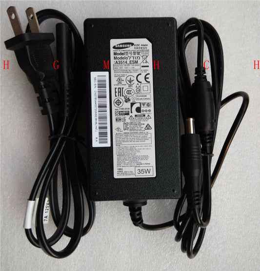 New Original OEM Samsung LT24C570 LED Monitor A3514_ESM,A3514-DPN 35W AC Adapter