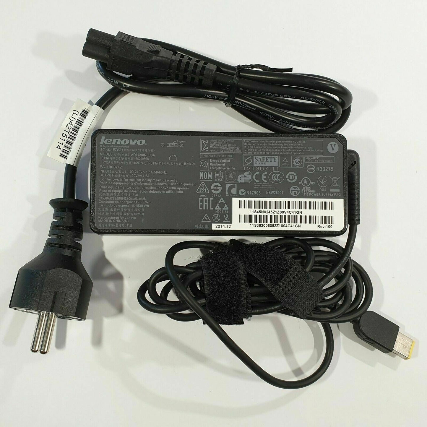 @Original Lenovo AC Adapter for Lenovo Z51-70 80K6002RUS,ADLX90NLC3A,ADLX90NDC3A