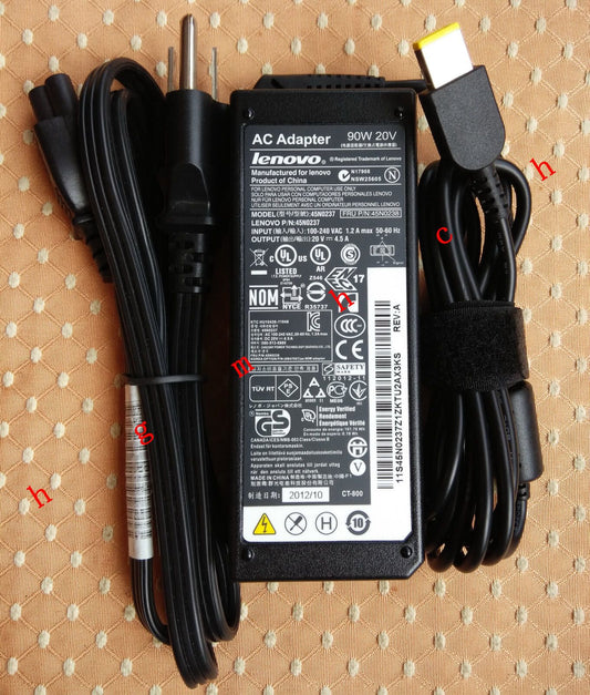 New Original OEM Lenovo Cord/Charge ThinkPad X1 Carbon 3446-24M,NSW25605,0B47006