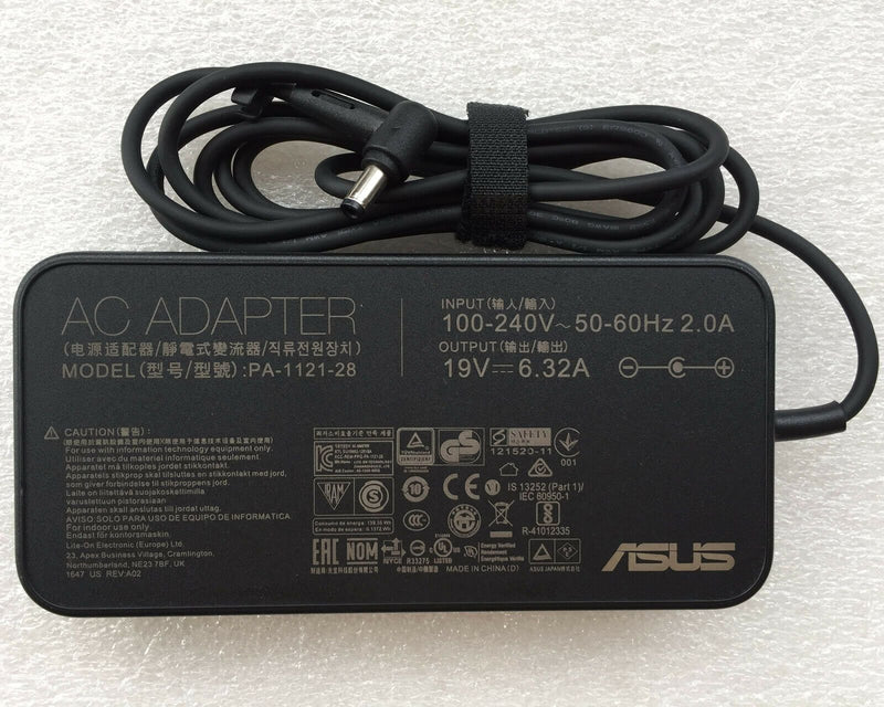 New Original OEM ASUS 120W 19V AC/DC Adapter Cord for ASUS FX553VE-DM062T Laptop