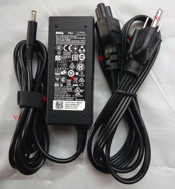 @New Original Genuine OEM Dell 45W AC Adapter for Inspiron 14 3000 i3451-9980BLK