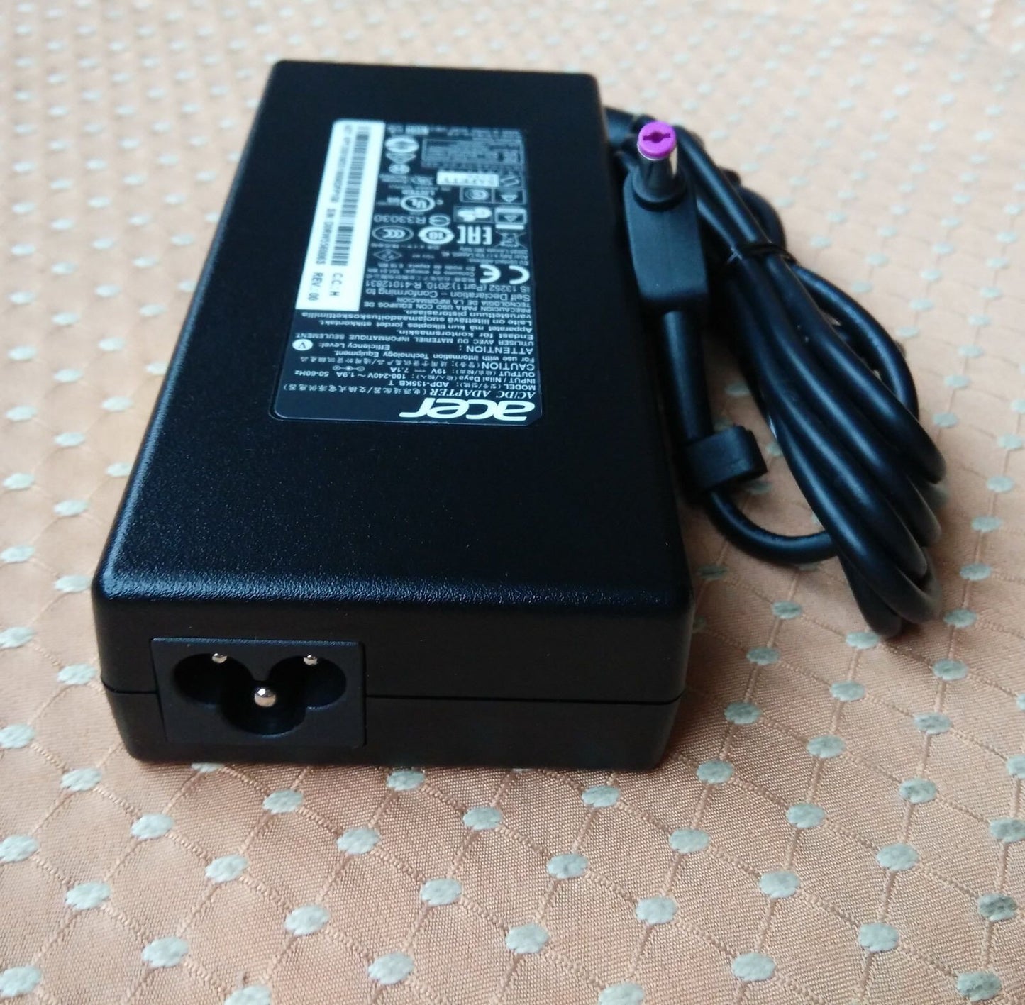 Original OEM Acer 135W AC Adapter for Acer Nitro 5 AN515-43-R1QT Gaming Notebook