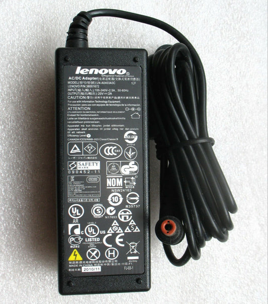 Original OEM AC/DC Adapter for Lenovo IdeaPad U310 MAG8JUK,ADP-40NH,PA-1400-12LC