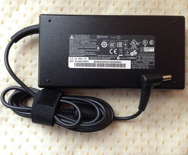 @Original OEM Delta 120W 19.5V AC Adapter for MSI GL62 6QD MS-16J6 Series Laptop