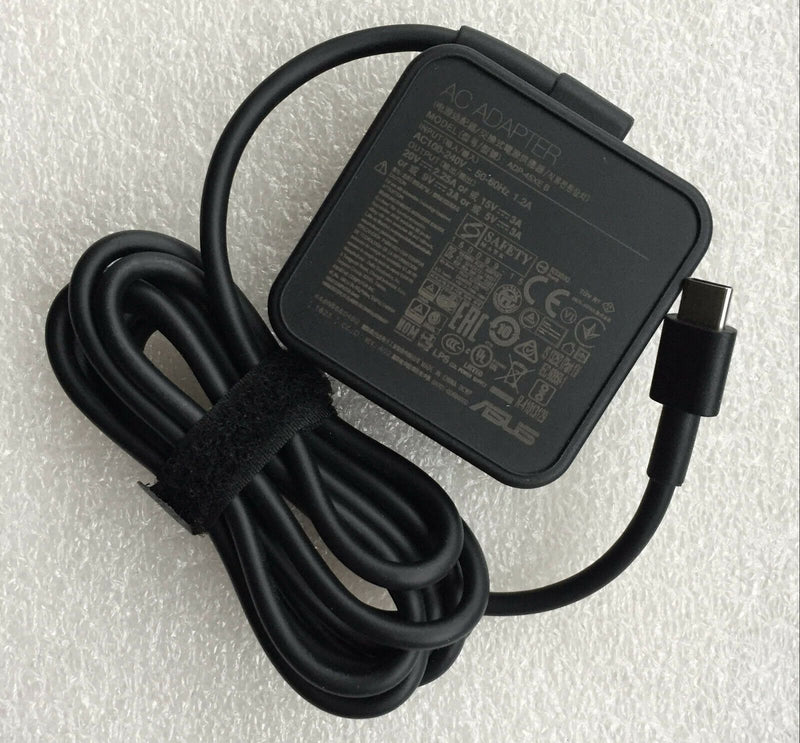 Original ASUS 45W USB Type C AC Adapter for ASUS Chromebook Flip C434TA Notebook