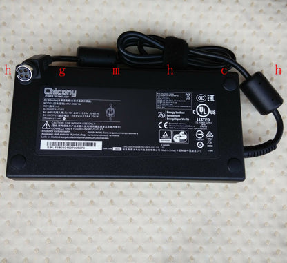 Original OEM Chicony 230W 19.5V 4P AC Adapter for Sager NP9880,NP9890,A12-230P1A
