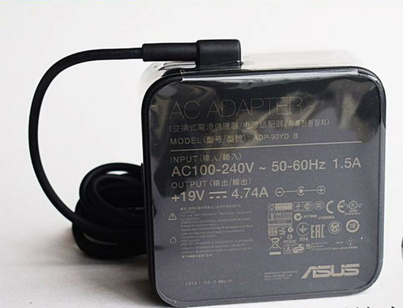 Original OEM ASUS 90W 19V 4.74A AC Adapter for ASUS Zenbook UX51VZ-DH71 Ultabook