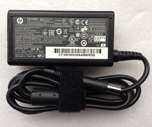 Original OEM HP 45W 19.5V Cord/Charge EliteBook FOLIO 9480,744893-001,696694-001