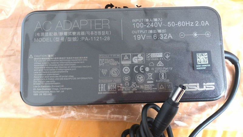 New Original OEM ASUS A4321GKB AIO PC,PA-1121-28 120W Power Adapter&Cord/Charger