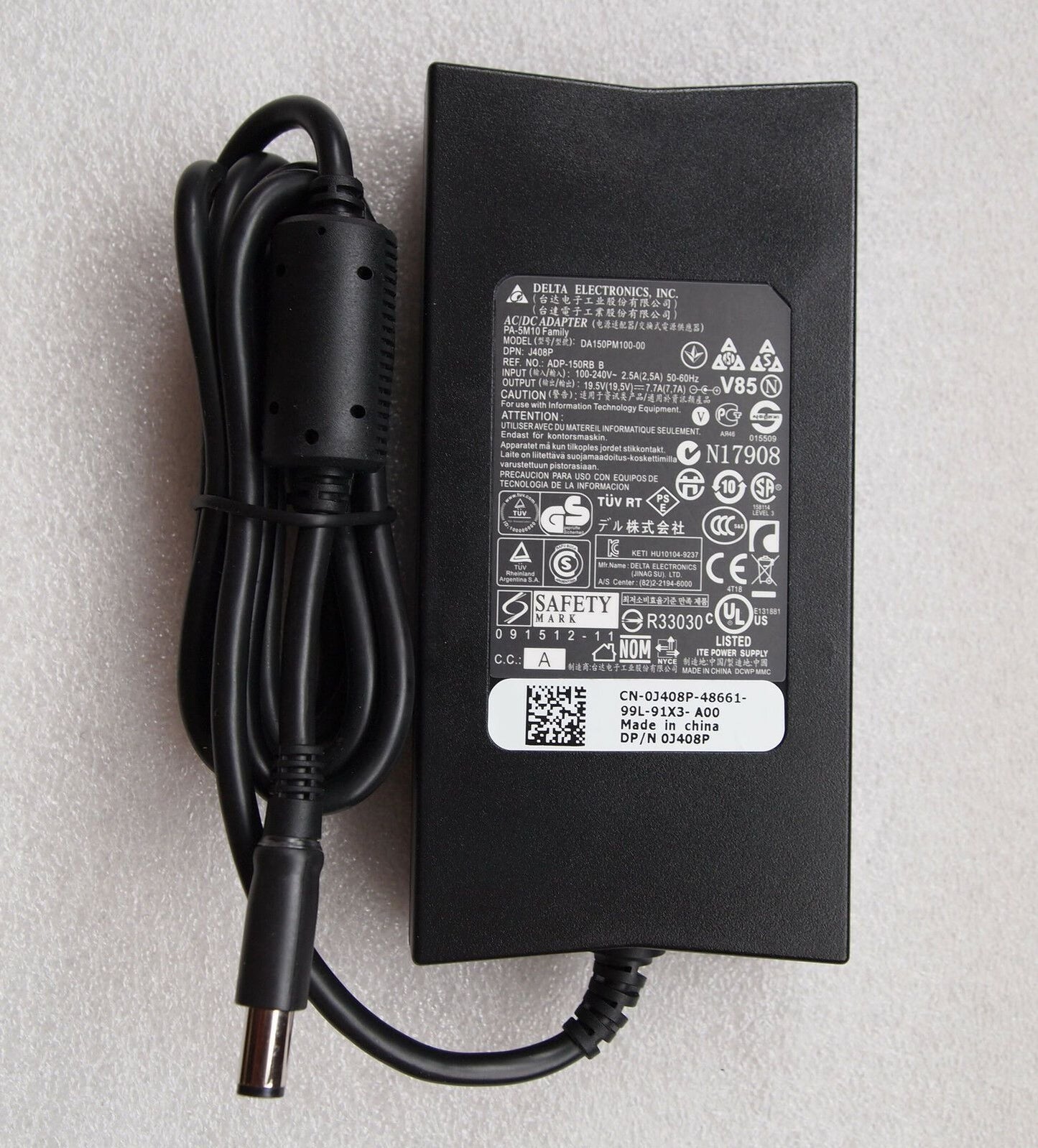 OEM Dell 150W Laptop Charger for Dell Alienware M14x,M14xR2,P18G,P18G001,P18G002