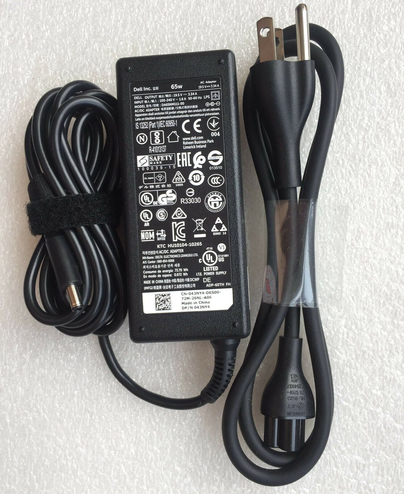 @New Original Dell AC Adapter for Dell P2714T/P2714Tt DA65NM111-00 Touch Monitor