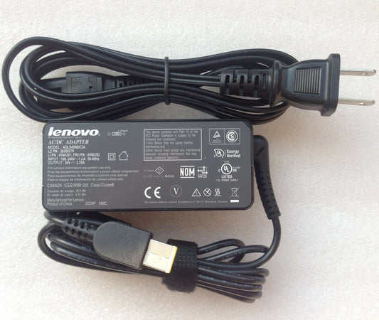 Original OEM Lenovo 45W Cord/Charger ThinkPad 11e 20HV0001US,ADLX45NDC2A,00HM612