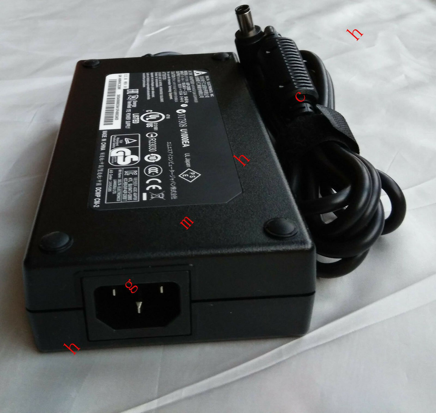 @Original OEM Delta 19.5V 11.8A 230W AC Adapter for MSI GE73VR Raider-066 Laptop