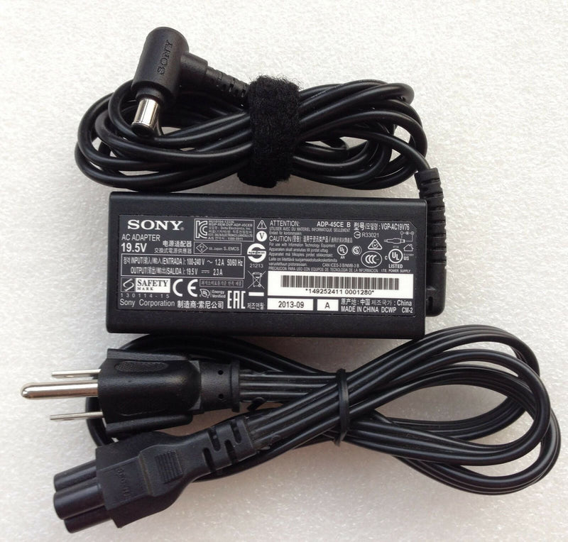 @New Original OEM Sony 45W AC Adapter for Sony VAIO Fit 14A SVF14N190X Flip PC