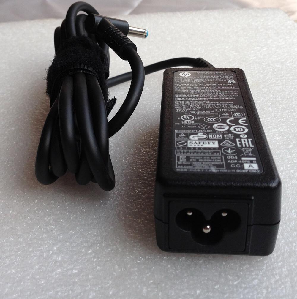 New Original Genuine OEM HP 45W 19.5V 2.31A AC Adapter for HP 15-f100dx Notebook