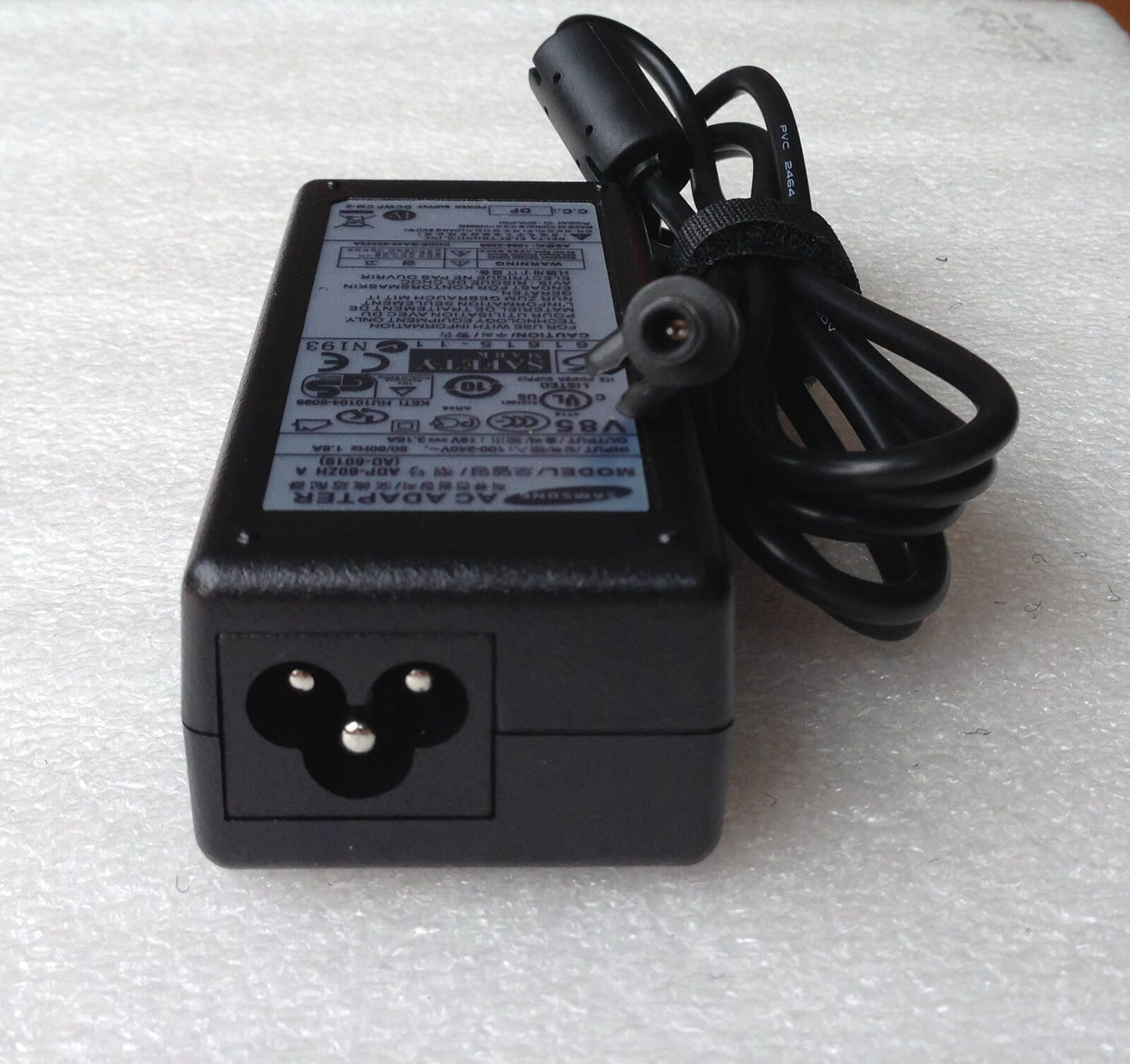 Original Genuine AC/DC Power Adapter Charger Samsung NP-QX411 QX411 RV510 RV511